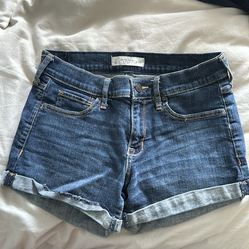Abercrombie denim shorts